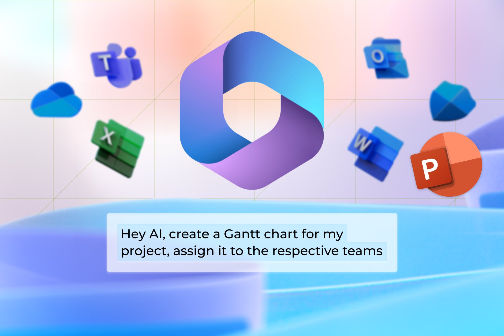 Creating complex Gantt charts requires specialized tools like think-cell.