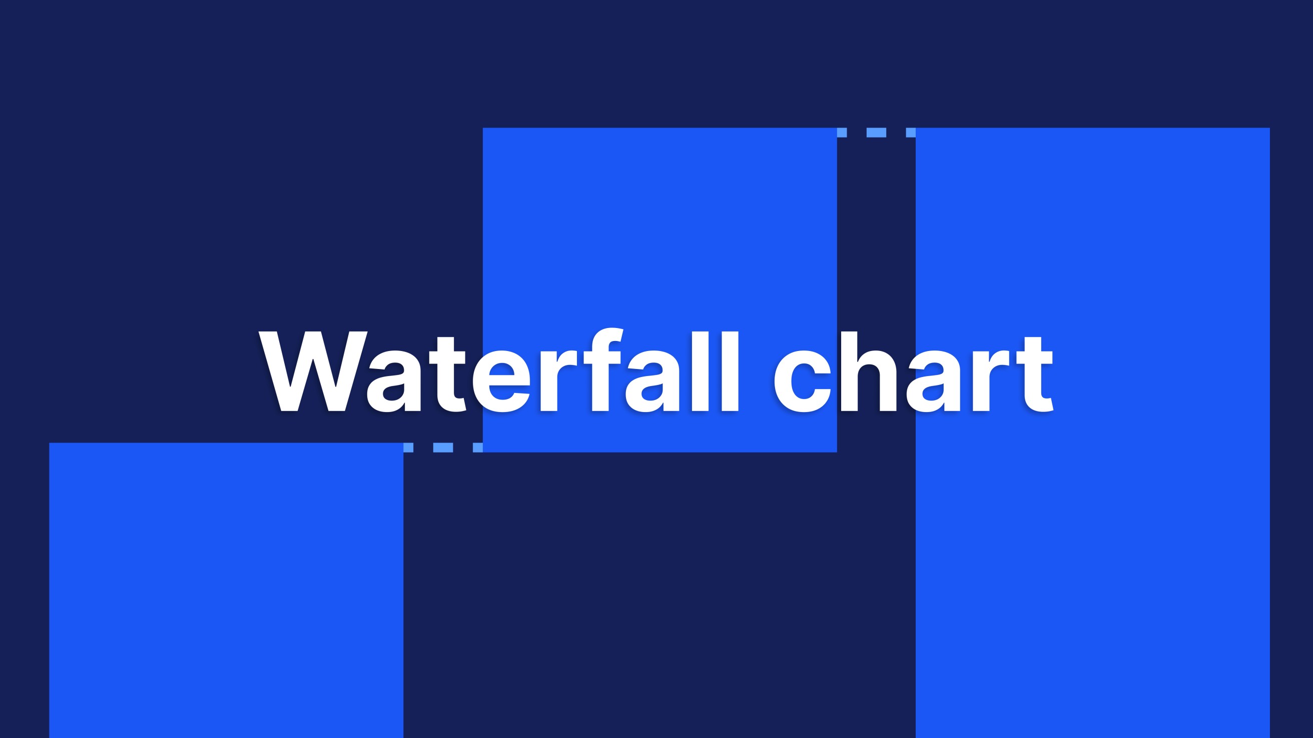 Earnings and margin Waterfall chart