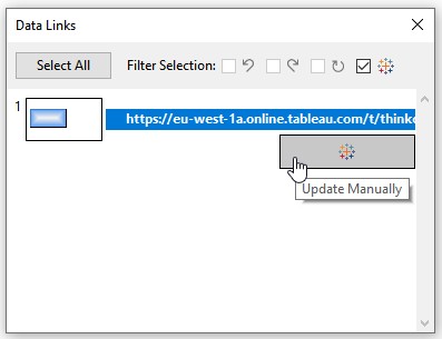 Category labels on top of a chart