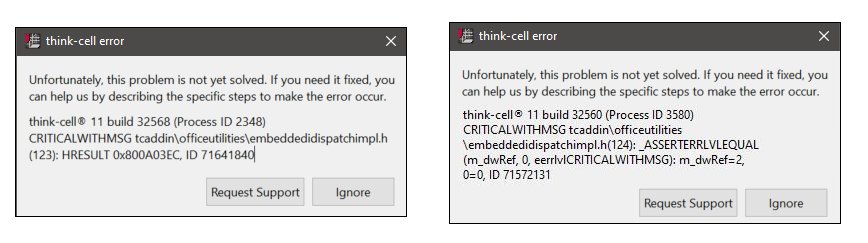think-cell error message.