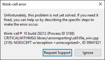 enSilo error message