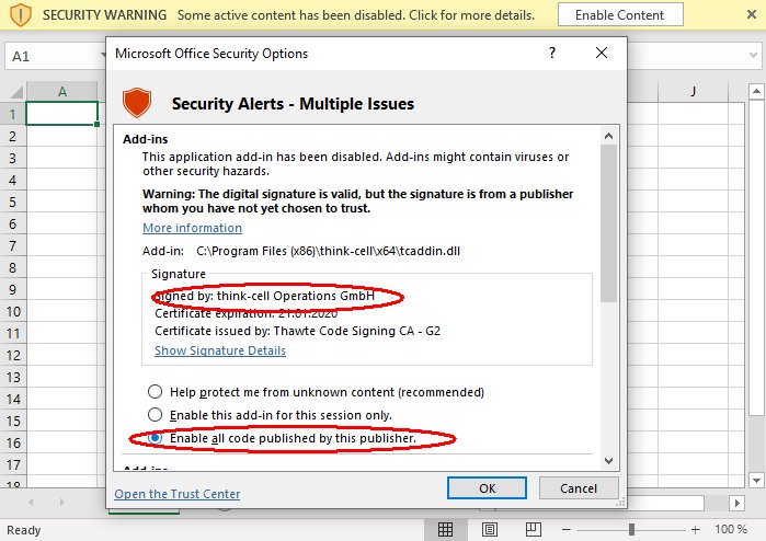 Office 2016 Security Alert.