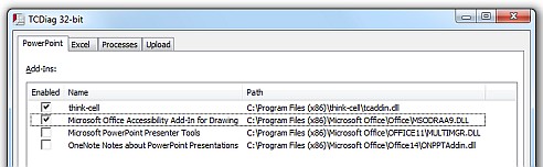 Toolbar menu