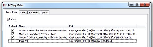 Toolbar menu.