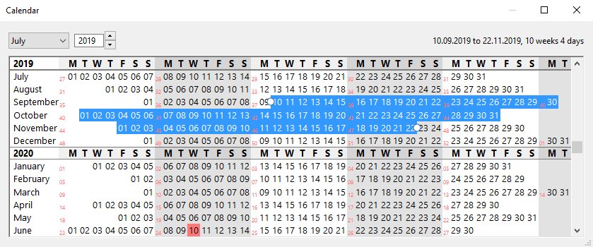 think-cell date-picker for Gantt charts.