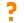 Orange question mark