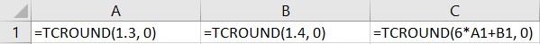 Inconsistent rounding in think-cell round
