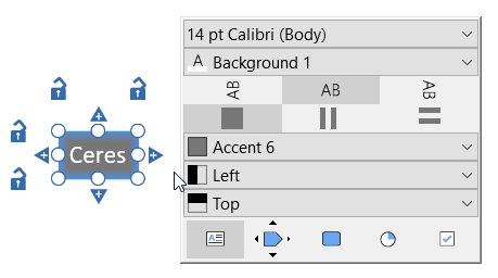 building a complex example slide, step 1.