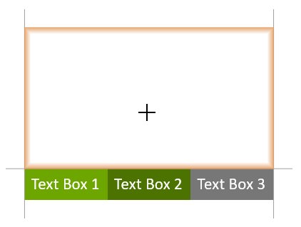 snap target to align with a full row.