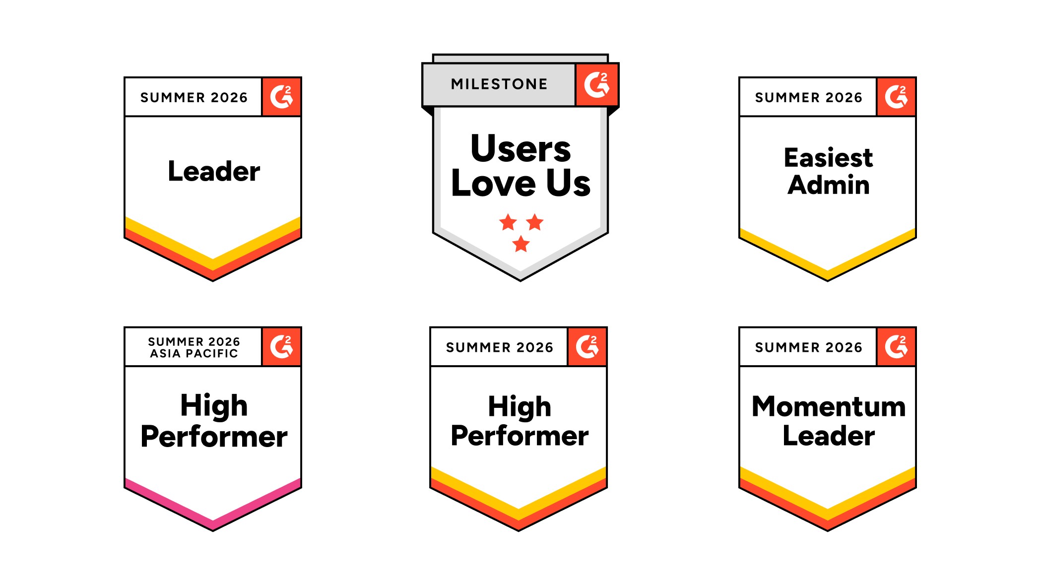 G2 badges