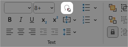 Insert Symbols button on think-cell Tab