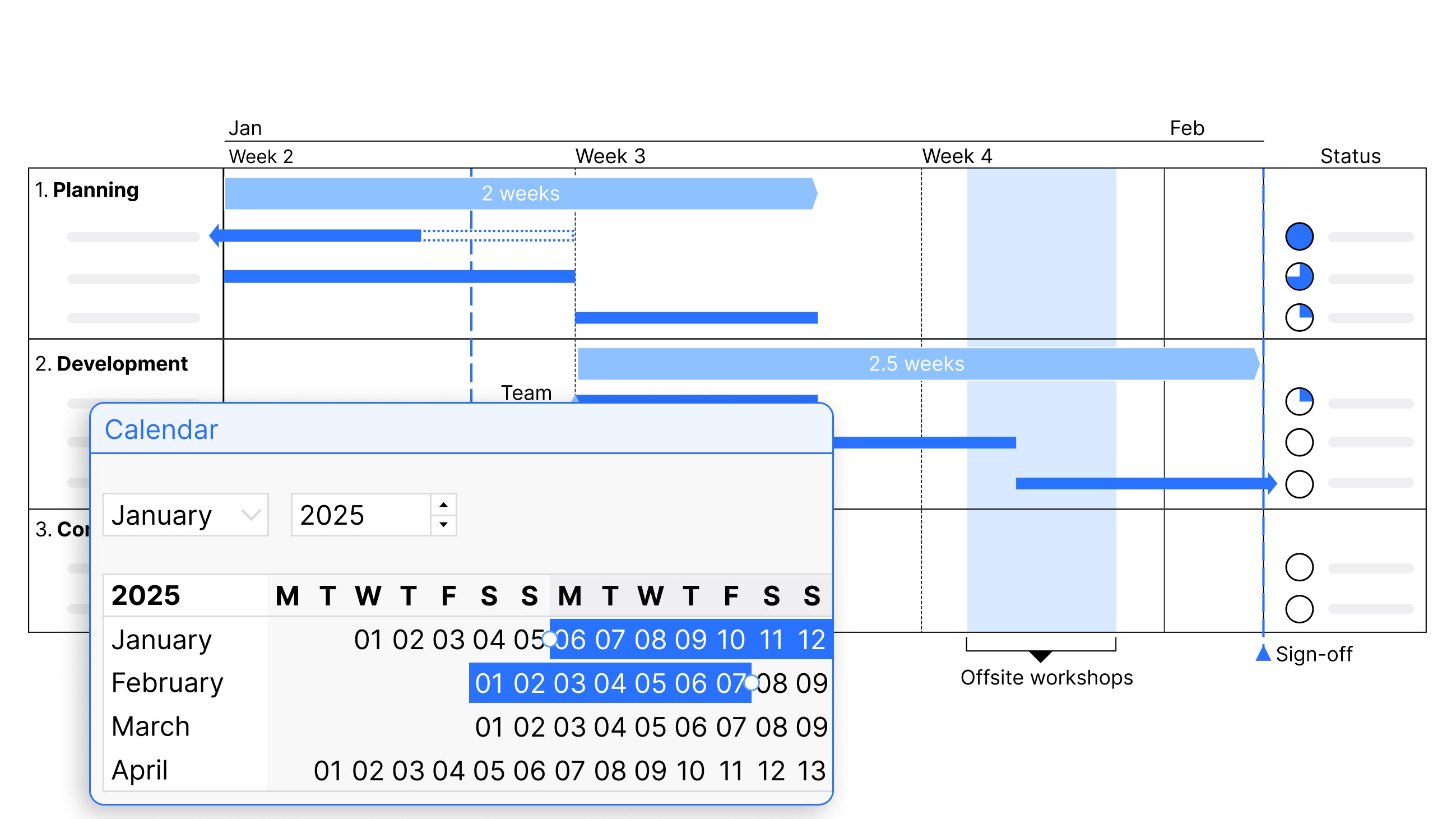 Professional Gantt Charts In Minutes Thinkcell
