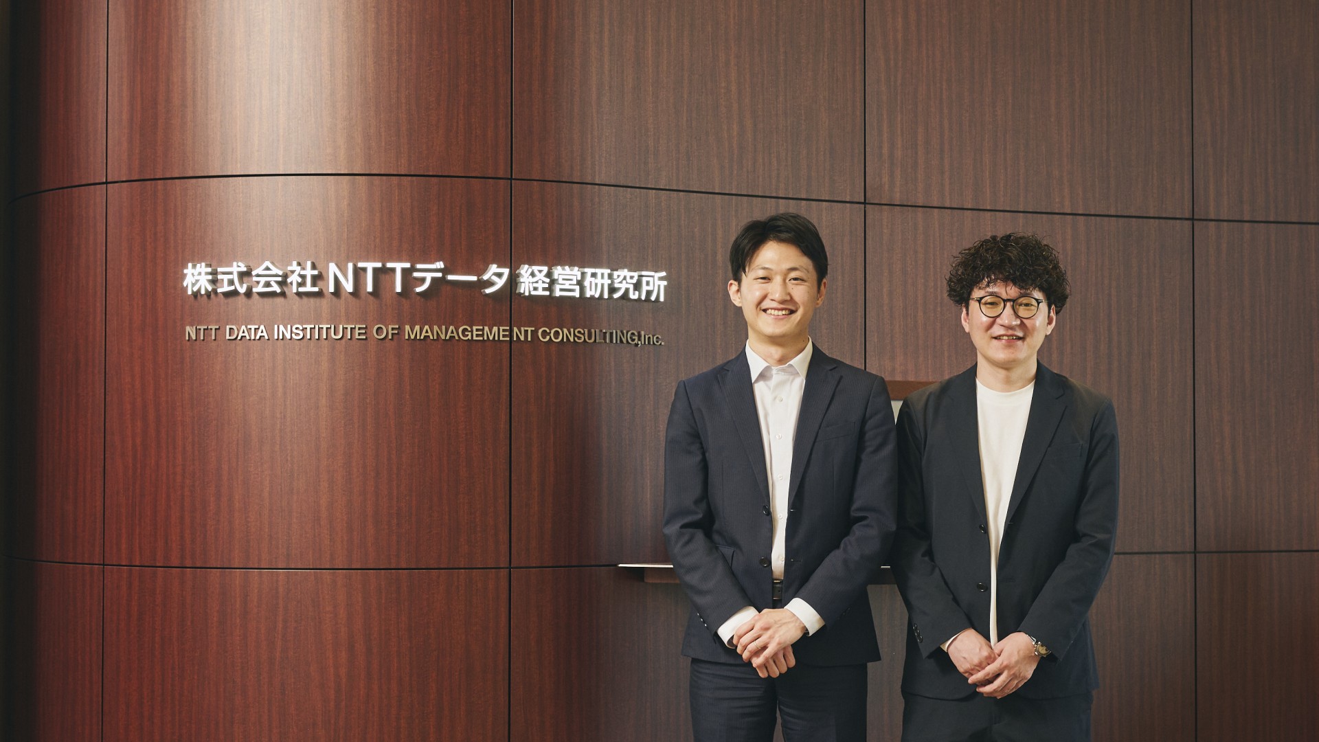 Mr.Tokukura (right side) and Mr.Todaka (left side)
